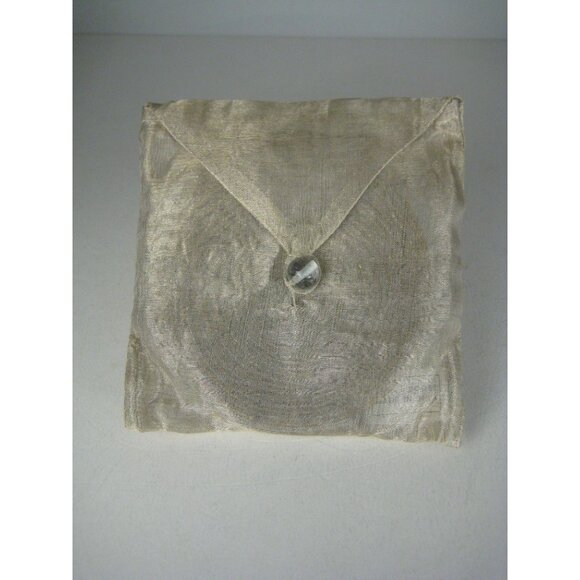 Kim Seybert Luxury Metallic Beaded Coasters Set Of 4 Nyc Designer India - Picture 3 of 7